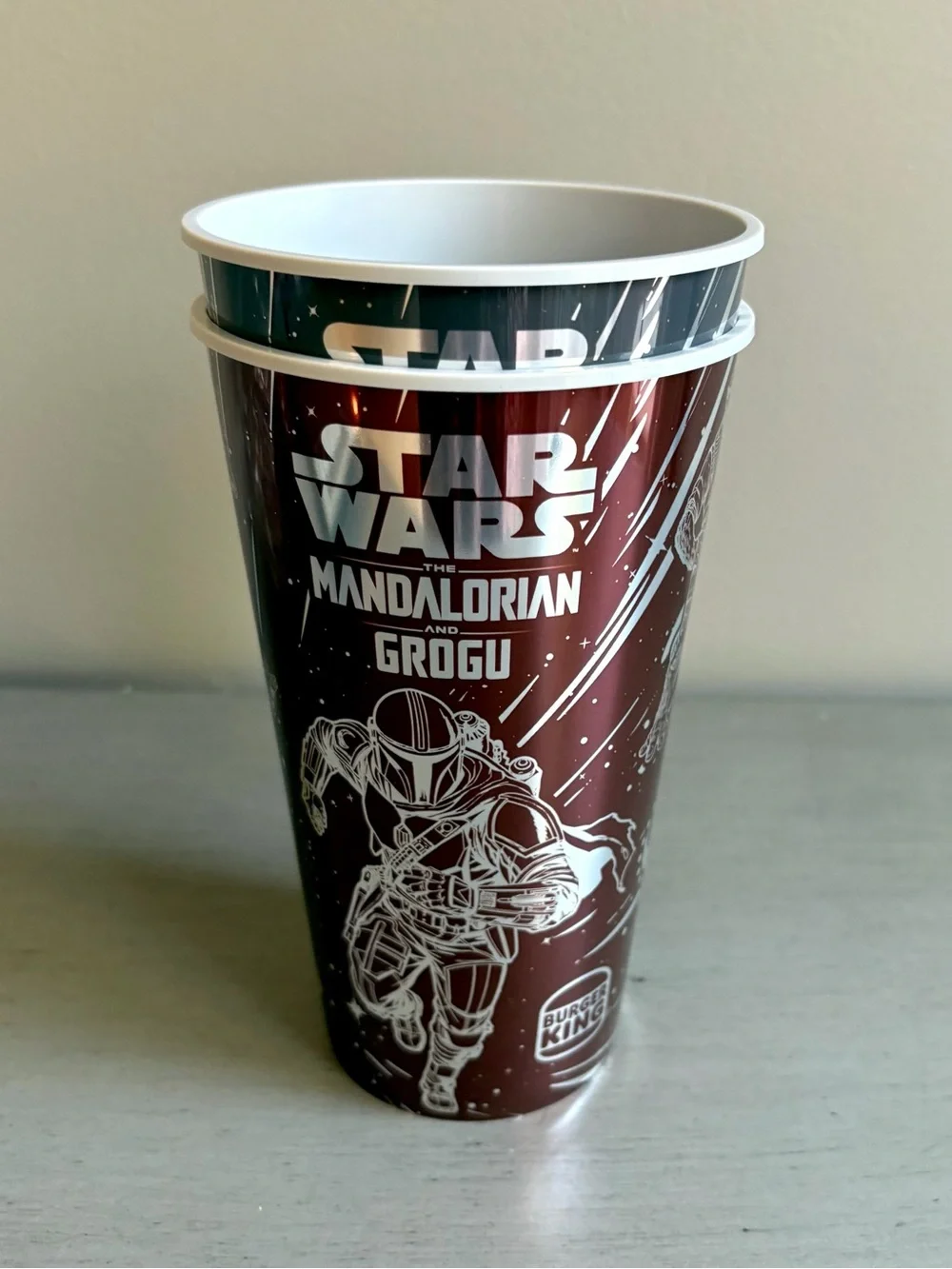 2026 Burger King Star Wars The Mandalorian & Grogu Collectable Cups NEW